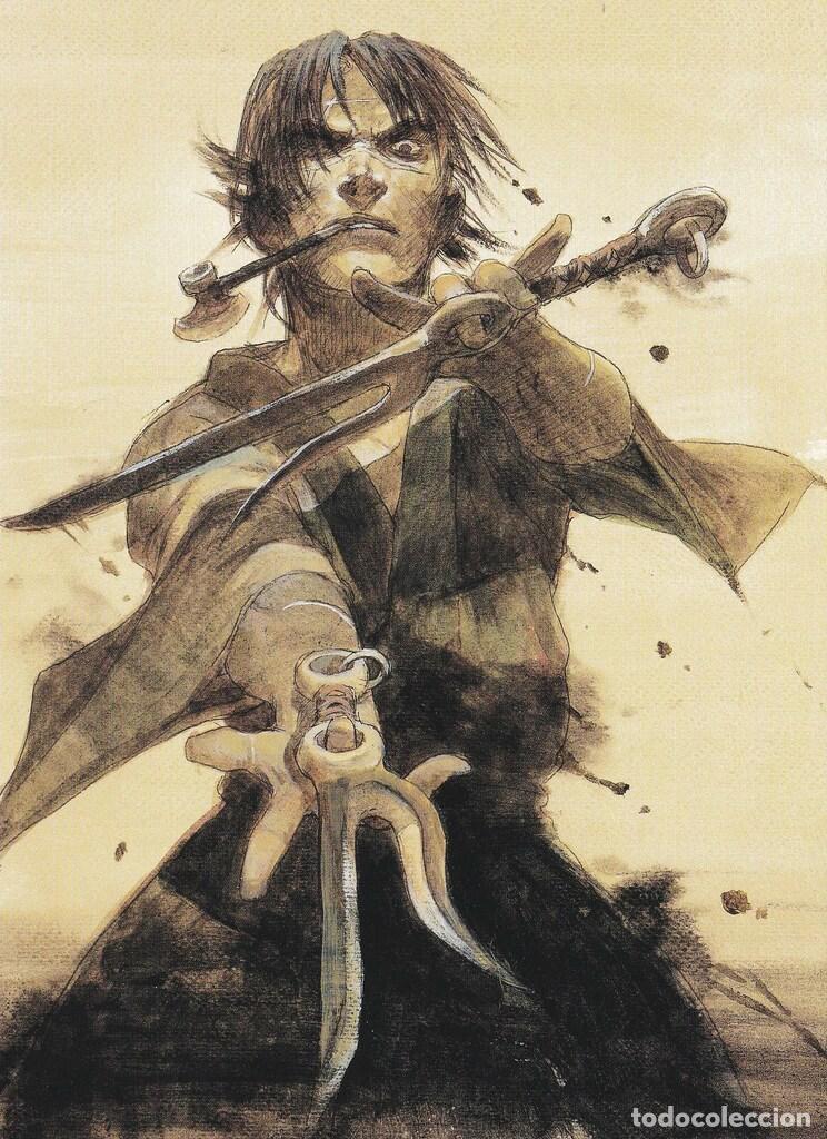 Postales: POSTAL B11478: POSTCARD BOOK. LA ESPADA INMORTAL. HIROAKI SAMURA. DIVERSOS ASPECTOS - Varios
