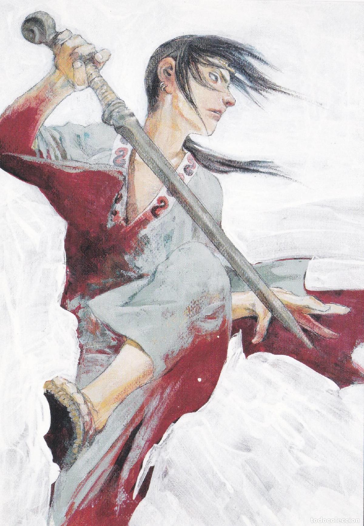 Cartoline: POSTAL B11483: POSTCARD BOOK. LA ESPADA INMORTAL. HIROAKI SAMURA. DIVERSOS ASPECTOS - Varios