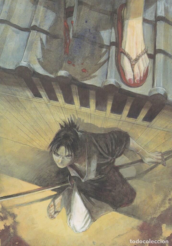 Cartoline: POSTAL B11493: POSTCARD BOOK. LA ESPADA INMORTAL. HIROAKI SAMURA. DIVERSOS ASPECTOS - Varios