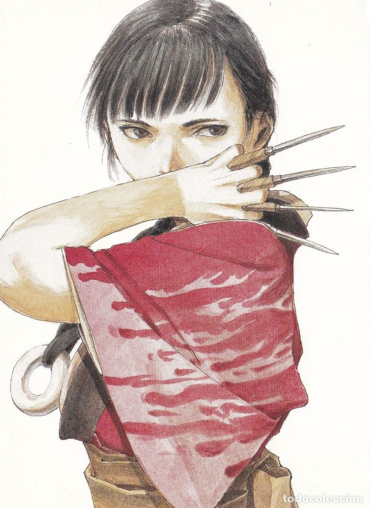 Postkarten: POSTAL B11498: POSTCARD BOOK. LA ESPADA INMORTAL. HIROAKI SAMURA. DIVERSOS ASPECTOS - Varios