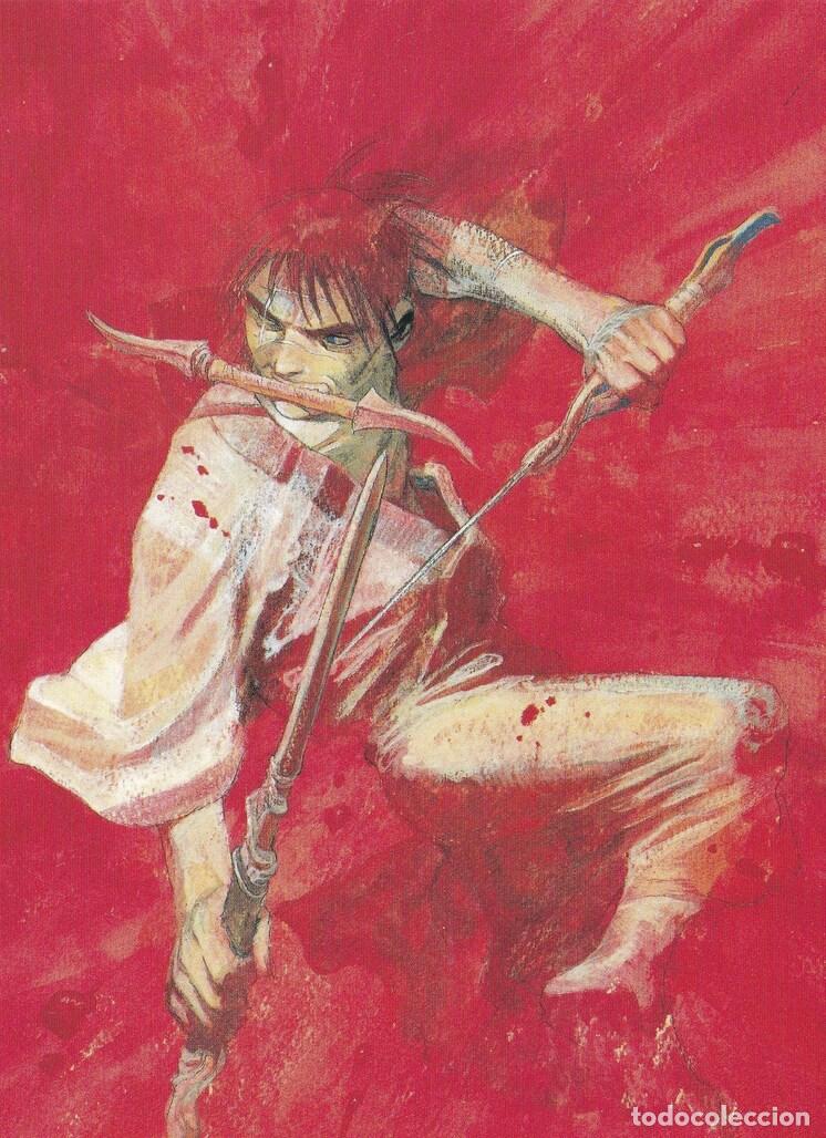 Cartoline: POSTAL B11484: POSTCARD BOOK. LA ESPADA INMORTAL. HIROAKI SAMURA. DIVERSOS ASPECTOS - Varios