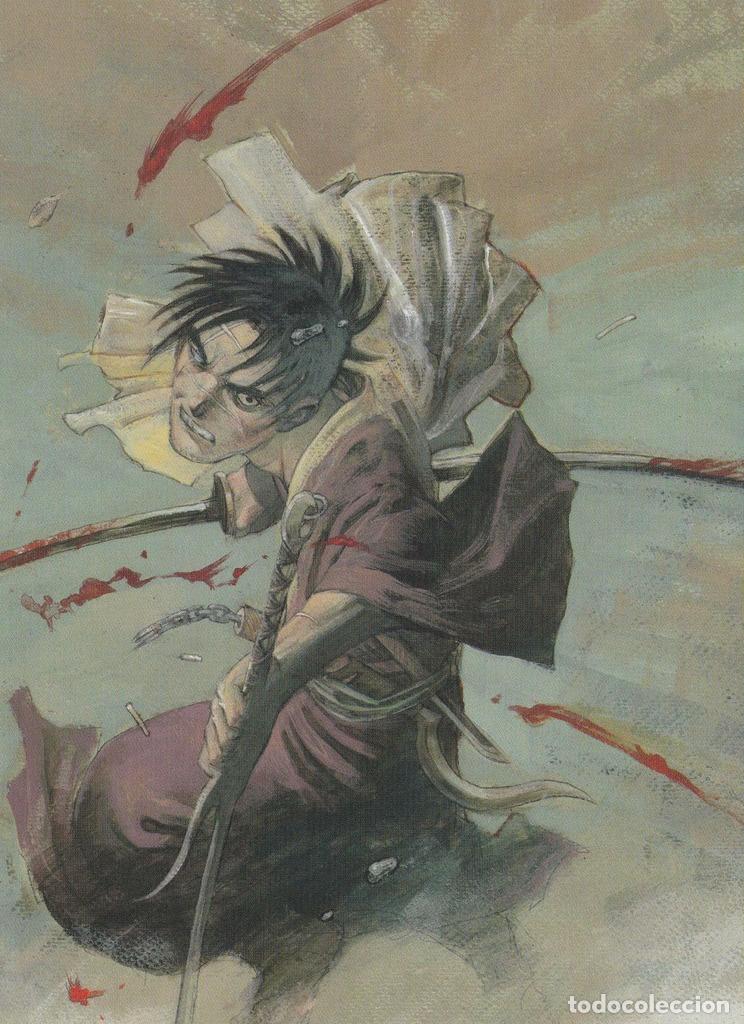 Cartoline: POSTAL B11494: POSTCARD BOOK. LA ESPADA INMORTAL. HIROAKI SAMURA. DIVERSOS ASPECTOS - Varios