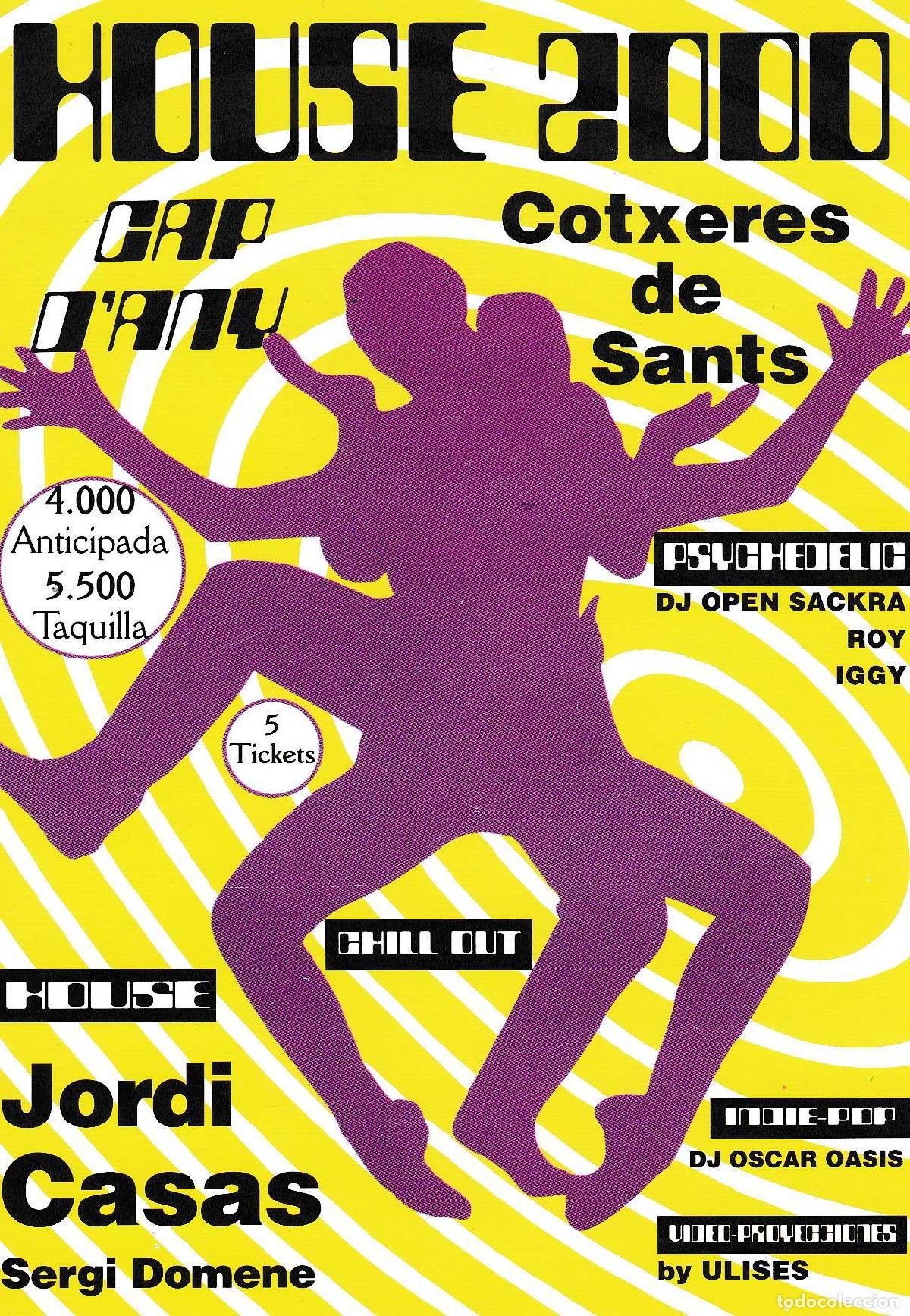 Postales: POSTAL B11520: HOUSE 2000: DISCOTECA BARCELONA - Varios