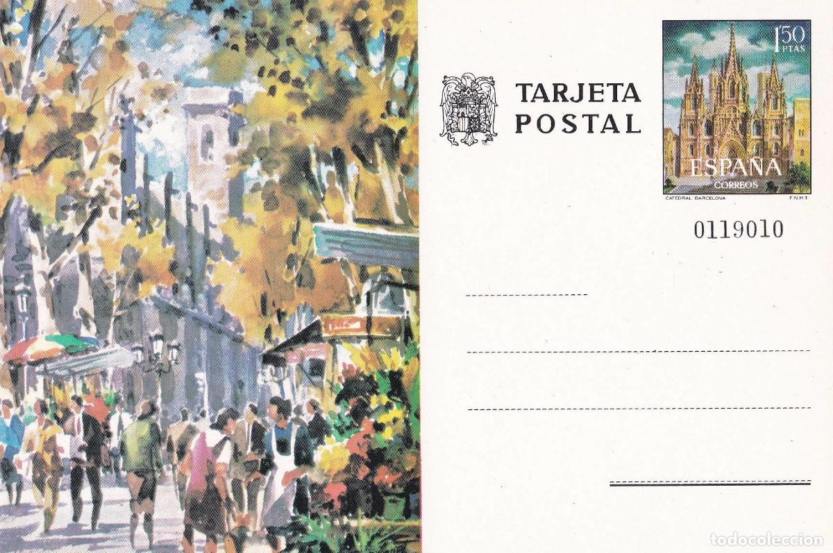Postais: POSTAL B11562: Rambla de las Flores en Barcelona - Varios