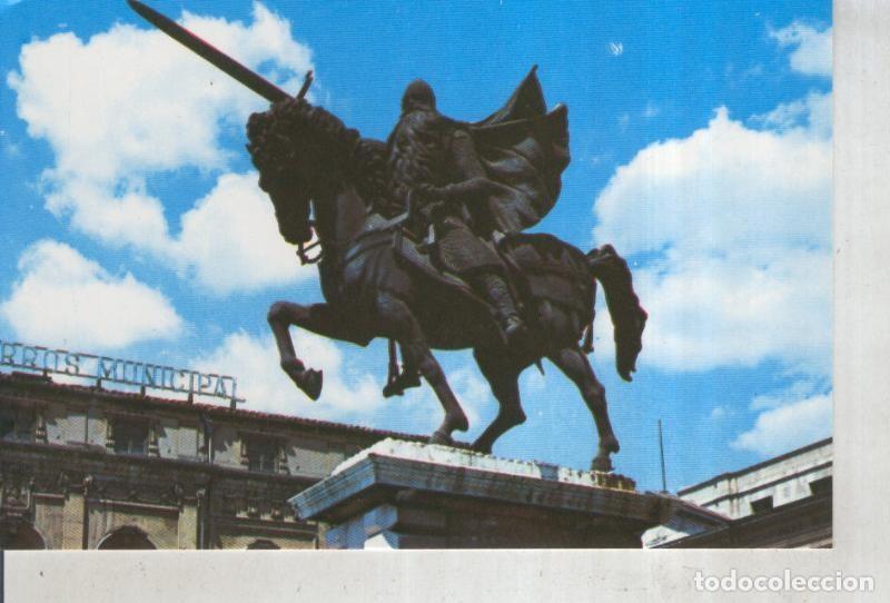 Postcards: Postal 016195: Estatua de El cid Campeador en Burgos - Varios