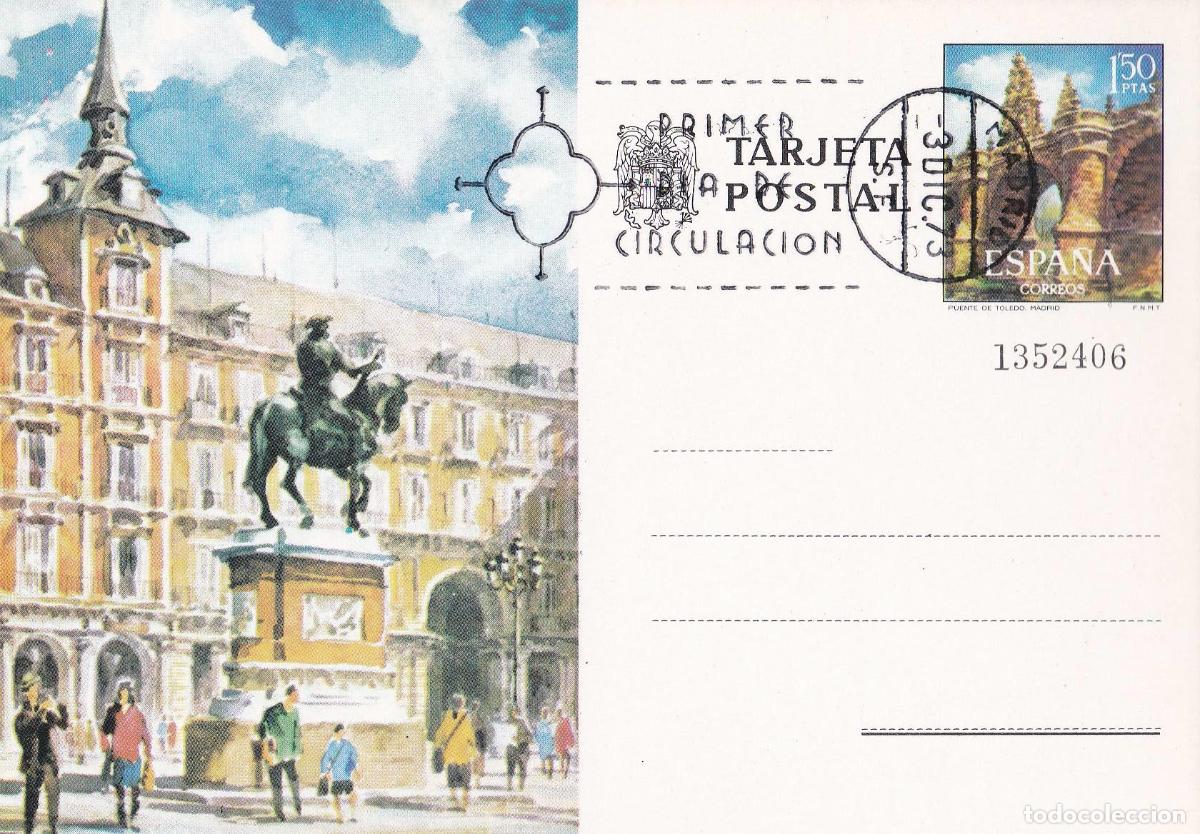 Postkarten: POSTAL B11568: Plaza Mayor de Madrid - Varios