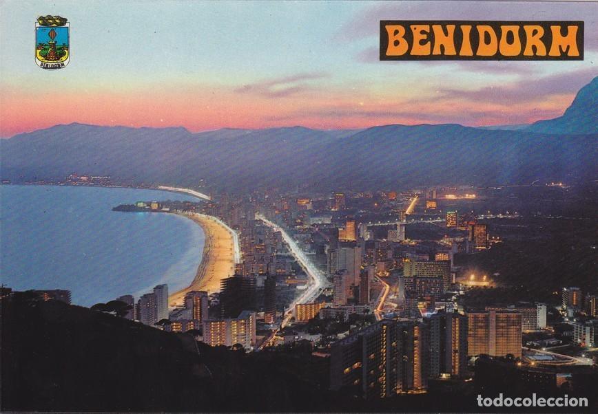 Postales: Postal 60305. Atardecer (Benidorm) - Varios - Foto 1