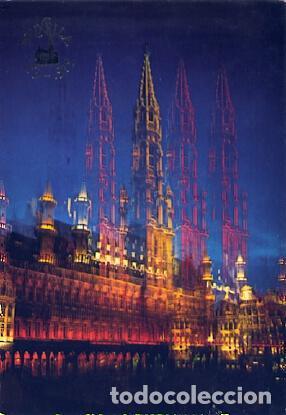 Postais: POSTAL 57720: Bruxelles Grand Place Hotel de Ville - Varios