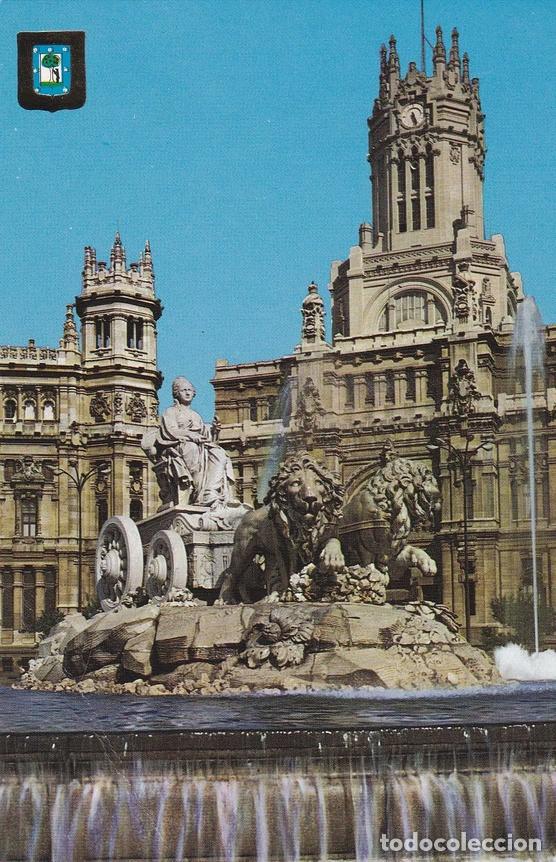 Cartes Postales: POSTAL B6090: MADRID: PALACIO DE COMUNICACIONES I CIBELES - Varios