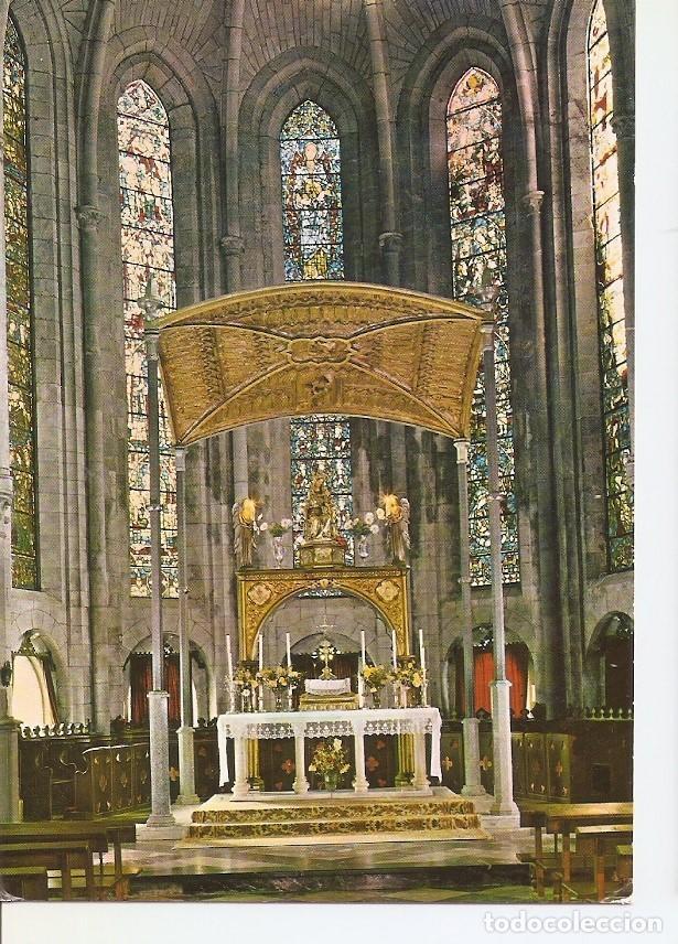 Cartoline: Postal 041902 : Roncesvalles (Navarra). Altar Principal y Baldaquino - Varios