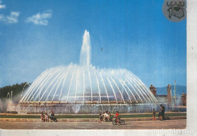 Cartoline: Postal 012621: Fuente de Montjuich, Barcelona - Varios