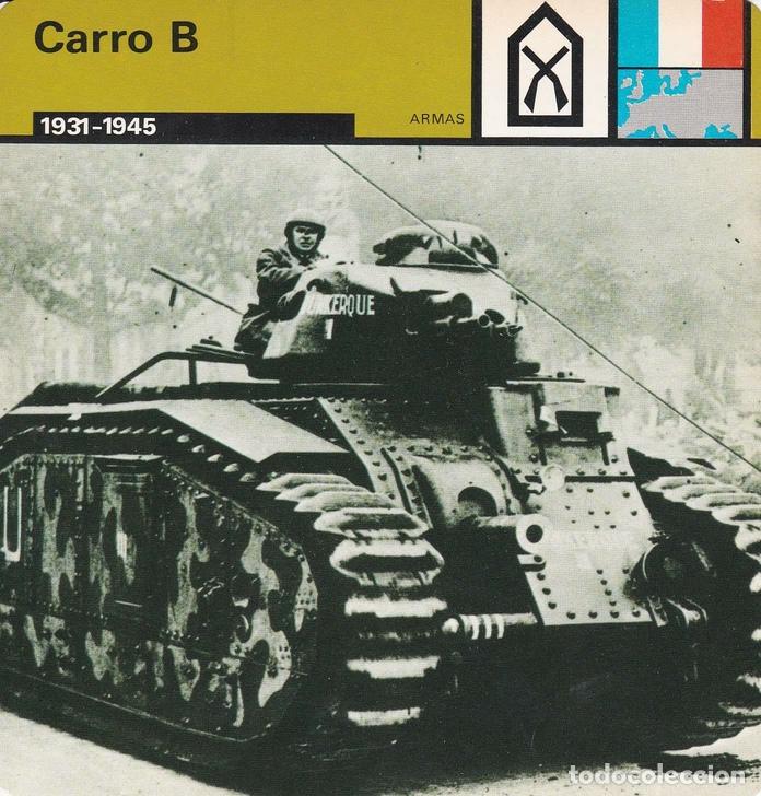 Cartoline: FICHA ARMAS: CARRO B. 1931-1945 - Varios