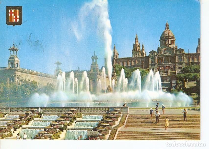 Postais: Postal 031693 : Barcelona. Fuente Monumental de Montjuic - Varios