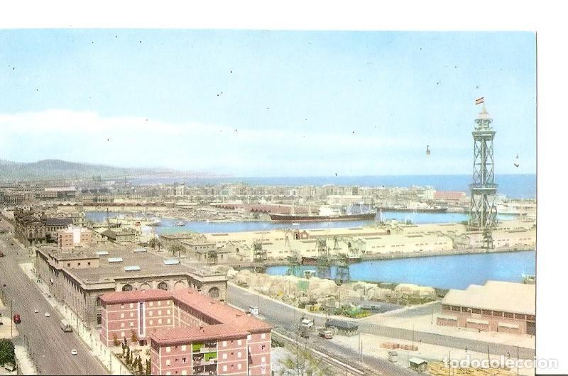 Postais: Postal 038943 : Barcelona. Las Torres del Telesferico sobre el puerto - Varios