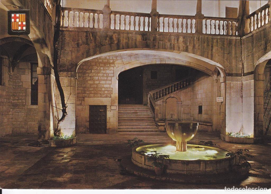 Postais: Postal 60073: Barrio gotico. Patio archivo corona Aragon (Barcelona) - Varios
