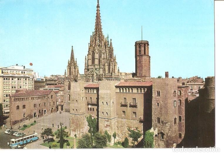 Cartes Postales: Postal 048110 : Barcelona. Catedral y Murallas Romanas - Varios