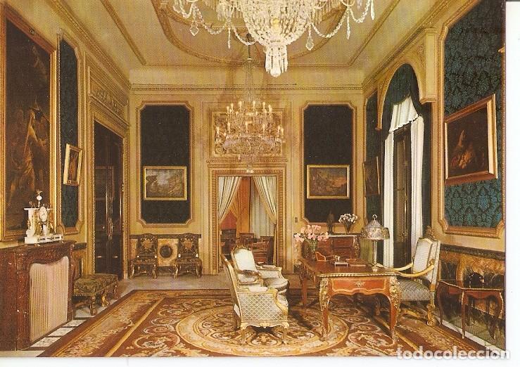 Postkarten: Postal 049160 : Barcelona. Palacio Real de Pedralbes. Despacho de S.E. el Jefe del Estado - Varios