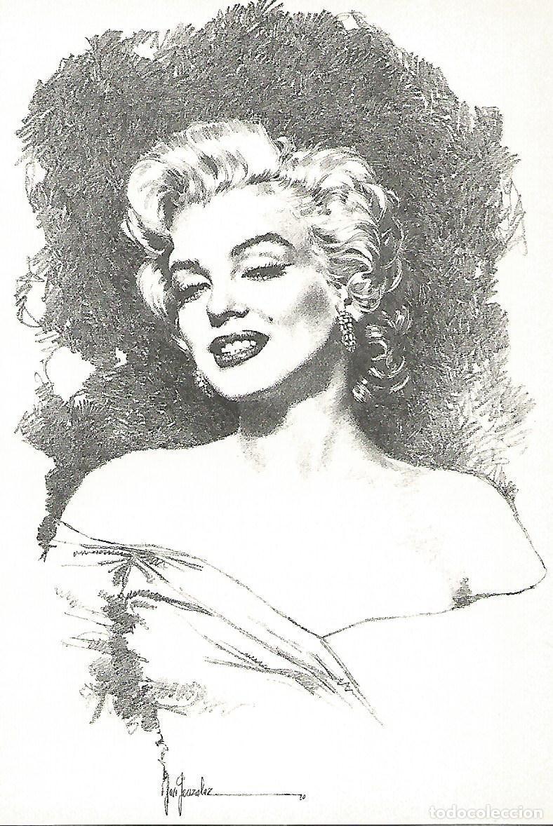 Postkarten: Postal 52627: PEPE GONZALEZ. Marilyn - 6 - Varios