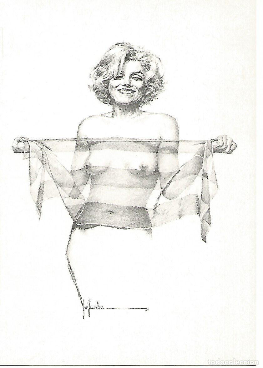 Postcards: Postal 52625: PEPE GONZALEZ. Marilyn - 5 - Varios