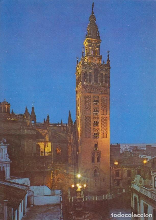 Postcards: Postal 60374. La Giralda de noche. Sevilla - Varios