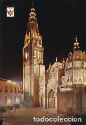 Postkarten: POSTAL 57926: Toledo de noche Catedral - Varios