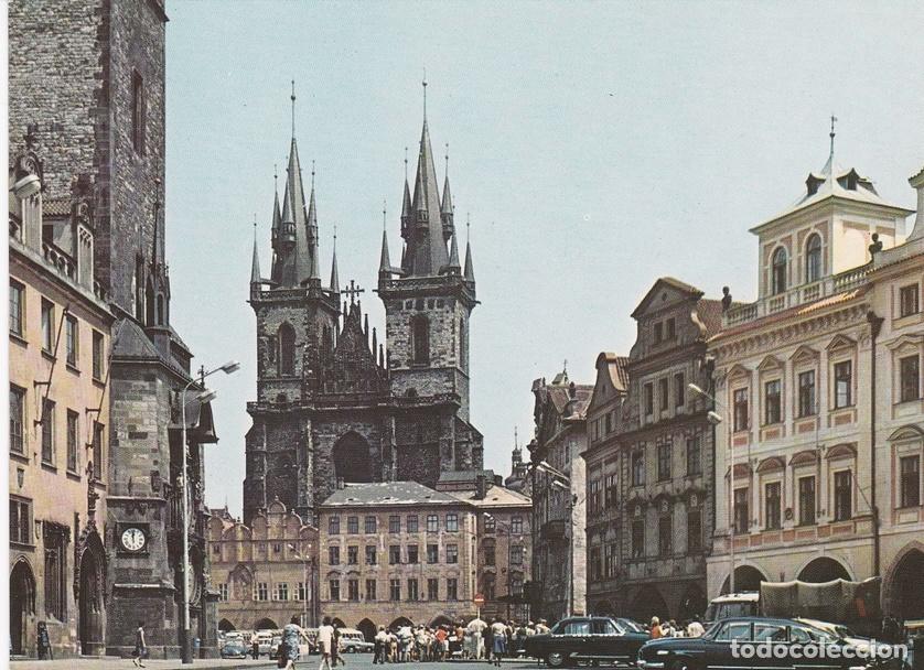 Cartoline: POSTAL B6128: PRAGA: CATEDRAL - Varios
