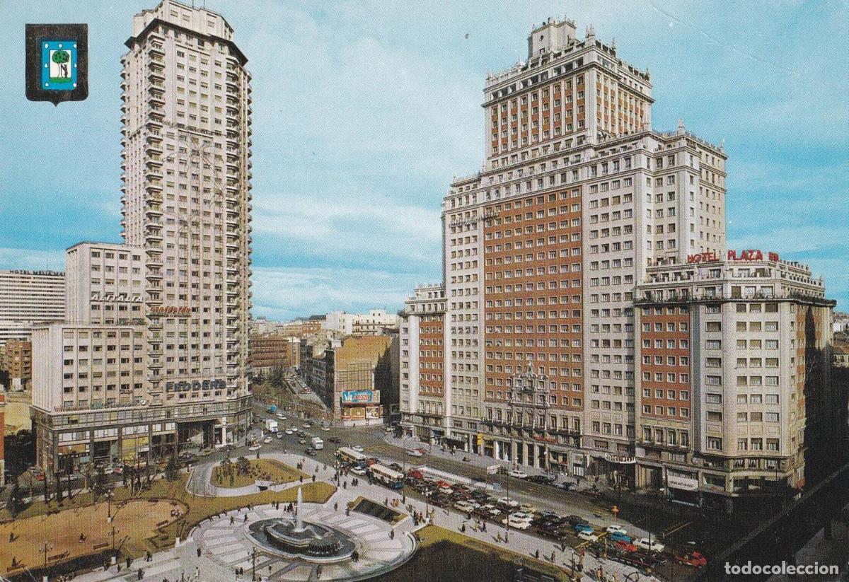 Postkarten: POSTAL B11740: MADRID: PLAZA ESPA&Ntilde;A - NULL