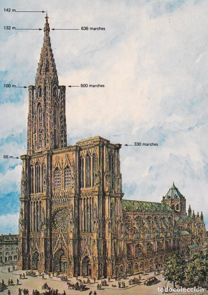 Postales: POSTAL B11775: ESTRASBURGO: LA CATEDRAL - NULL