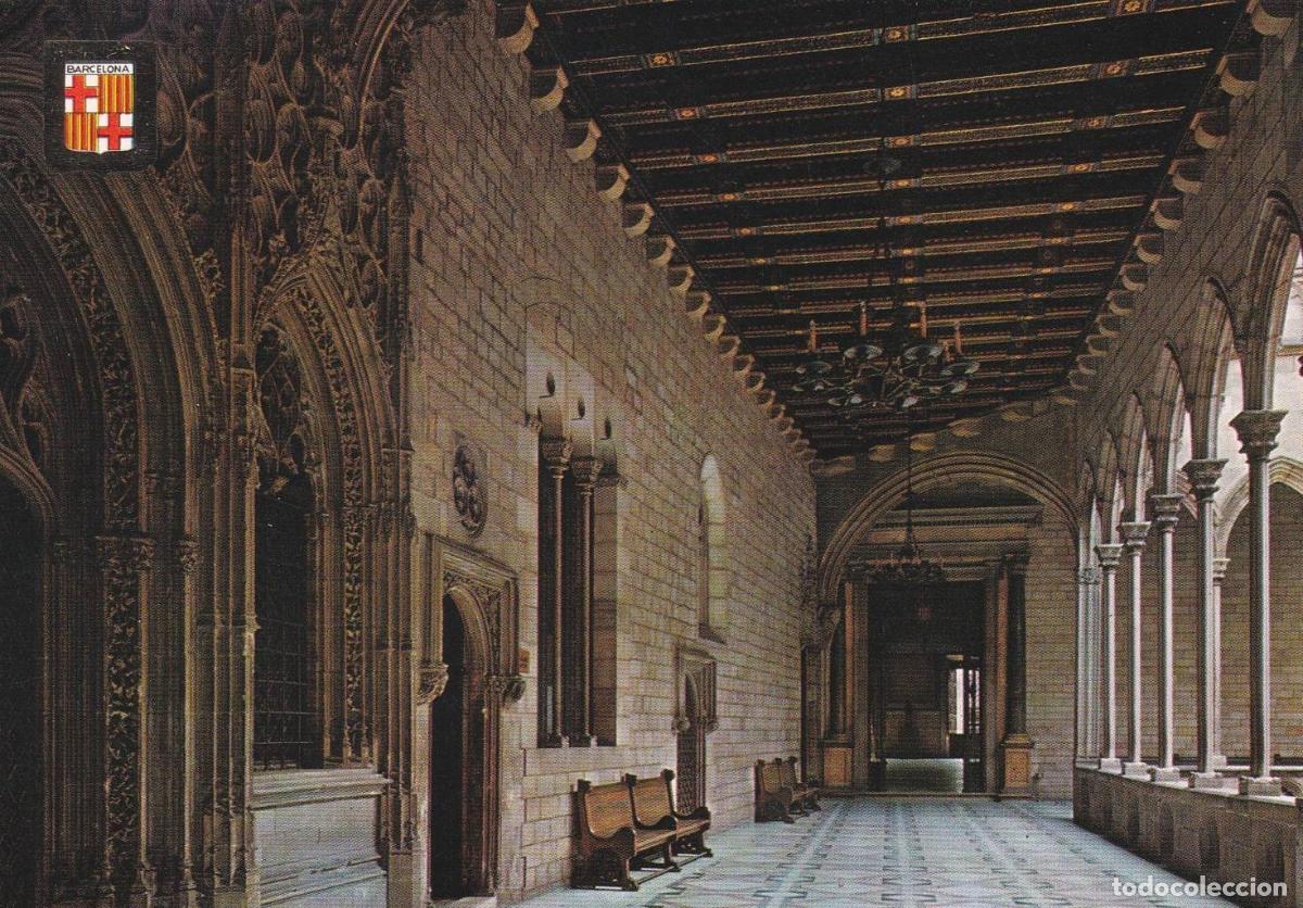 Postcards: POSTAL B12135: BARCELONA BARRIO GOTICO. DIPUTACION - NULL