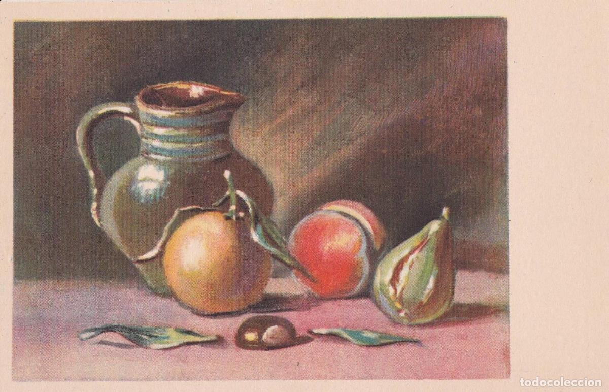 Postales: POSTAL B12223: BODEGON DE FRUTAS. DIVERSOS ASPECTOS. PINTURA AL OLEO. ANONIMO - NULL