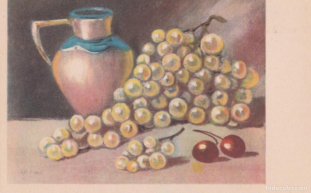 Postales: POSTAL B12234: BODEGON DE FRUTAS. DIVERSOS ASPECTOS. PINTURA AL OLEO. ANONIMO - NULL