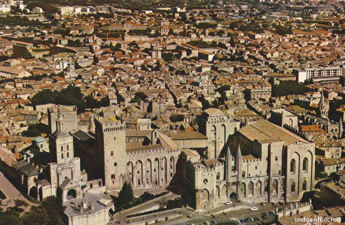 Postcards: POSTAL B6398: AVIGNON: VISTA AEREA CASCO ANTIGUO - Varios