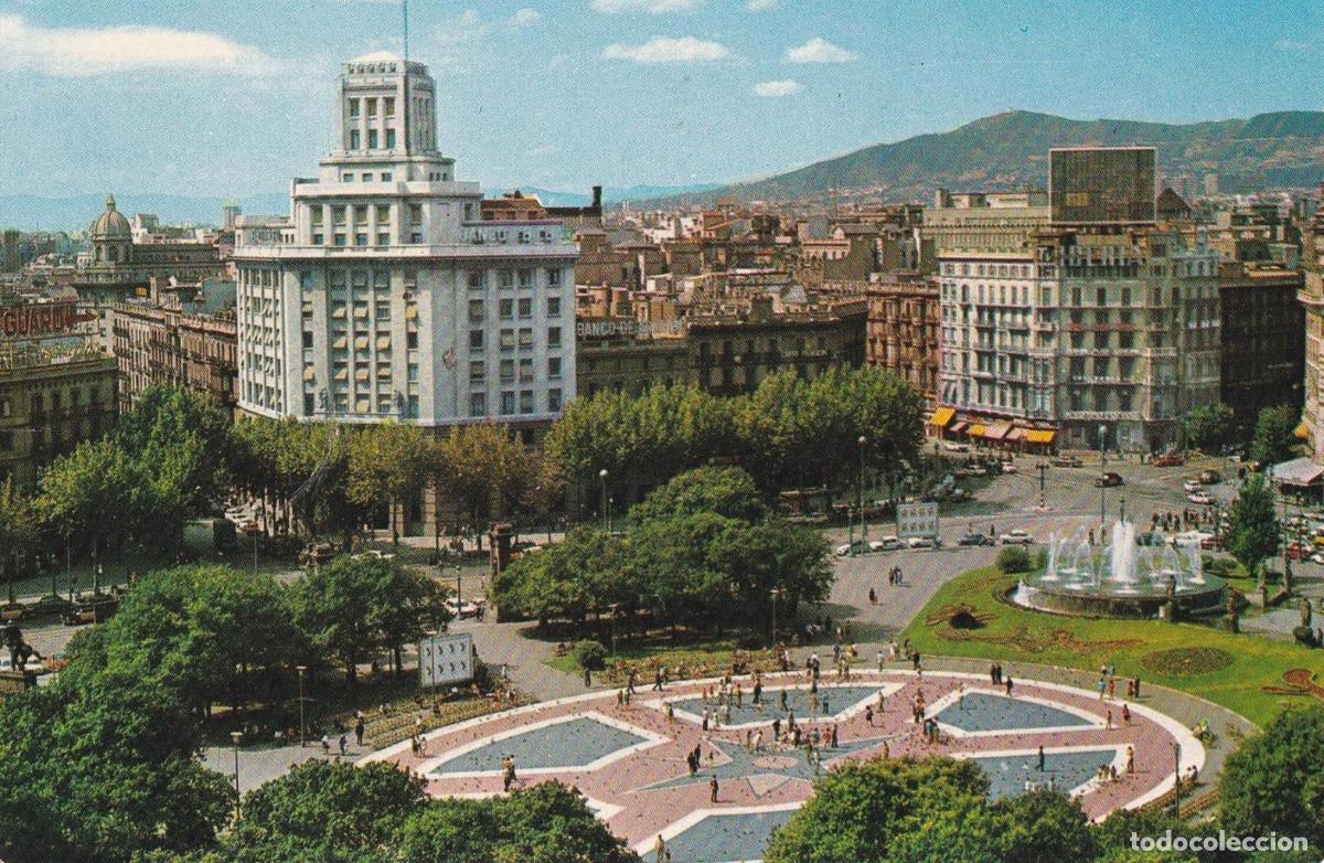 Postales: POSTAL B12184: BARCELONA: PLAZA CATALU&Ntilde;A - NULL