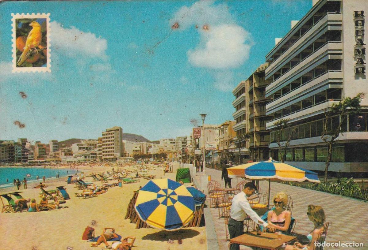 Postcards: POSTAL B12179: LAS PALMAS: PLAYA DE LAS CANTERAS