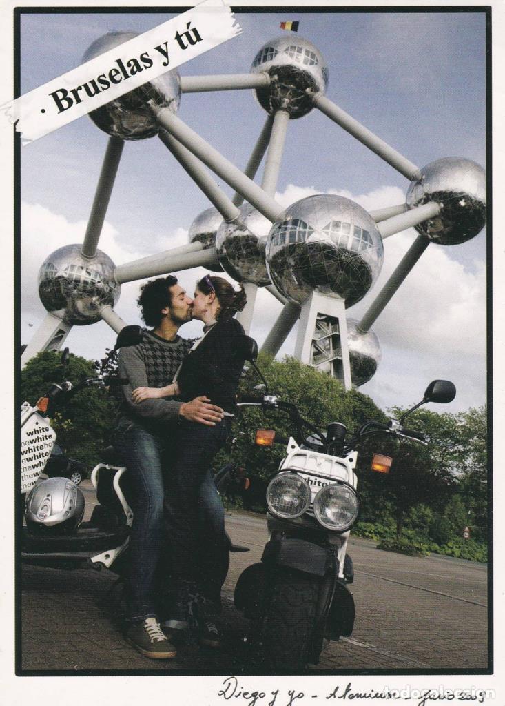Postkarten: POSTAL B12174: BRUSELAS: PAREJA ENAMORADOS