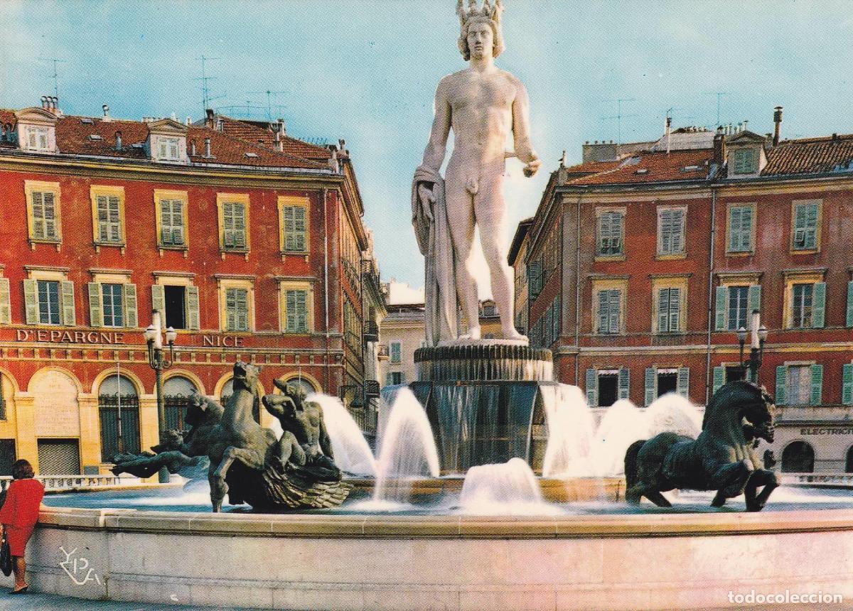 Postales: POSTAL B6456: NIZA: ESTATUA DEL SOL - Varios