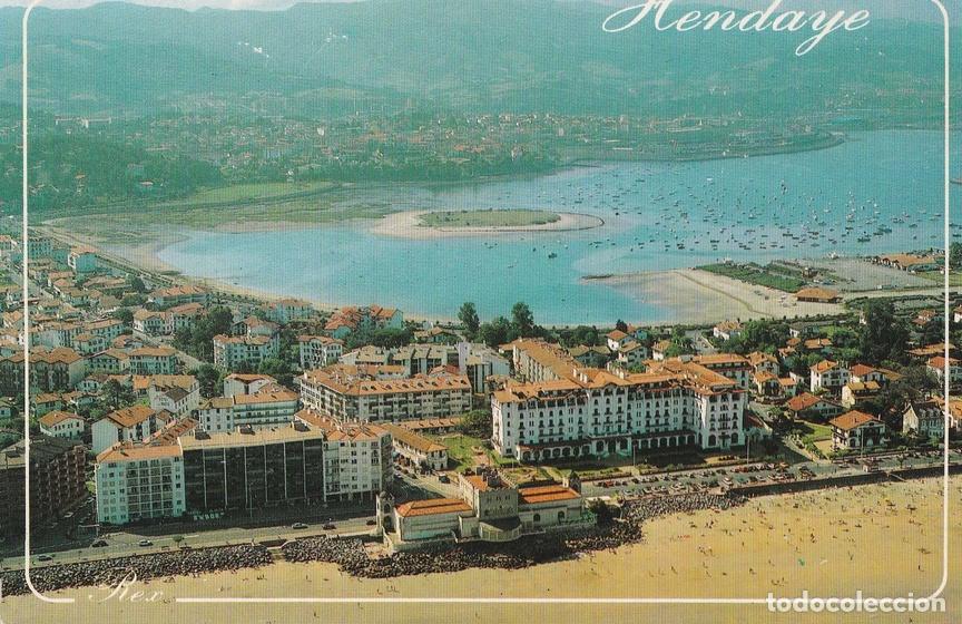 Postcards: POSTAL B6466: HENDAYE: FRONTERA FRANCOESPA&Ntilde;OLA - Varios