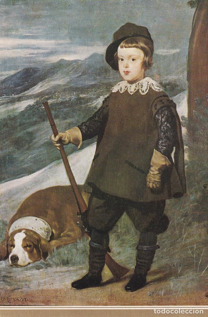 Postales: POSTAL B12306: VELAZQUEZ: EL PRINCIPE BALTASAR CARLOS. OLEO