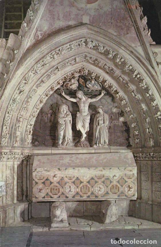 Postkarten: POSTAL B6568: BURGOS: MONASTERIO DE LAS HUELGAS REALES. SEPULCRO DE DON FERNANDO DE LA CERDA - Vario