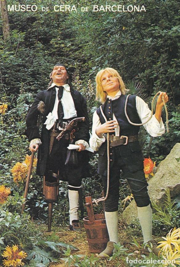 Postais: POSTAL B6589: BARCELONA: MUSEO DE CERA. LA ISLA DEL TESORO - Varios