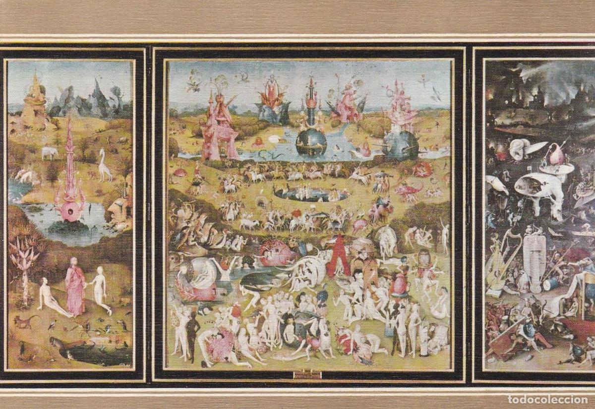 Cartes Postales: POSTAL B12298: EL BOSCO: EL JARDIN DE LAS DELICIAS. OLEO - NULL