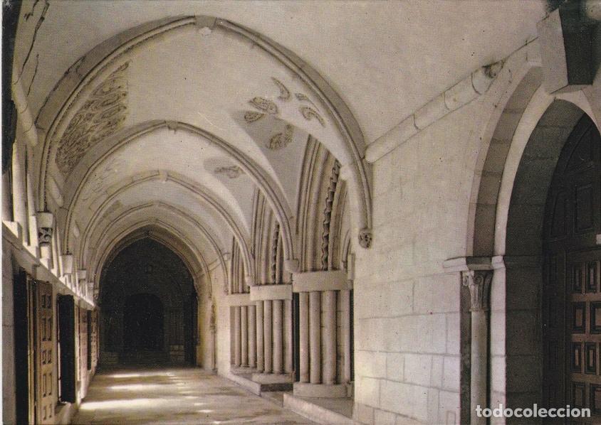 Postales: POSTAL B6562: BURGOS: MONASTERIO DE LAS HUELGAS REALES. CLAUSTRO DE ENTRADA SALA CAPITULAR - Varios