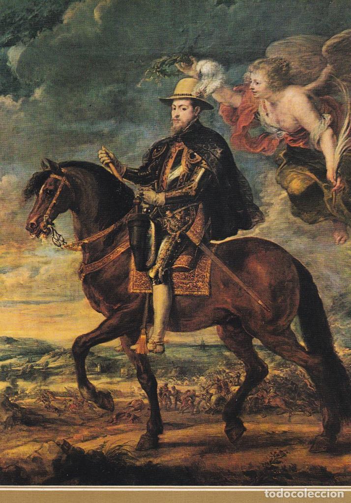 Postcards: POSTAL B12296: RUBENS: FELIPE II. OLEO