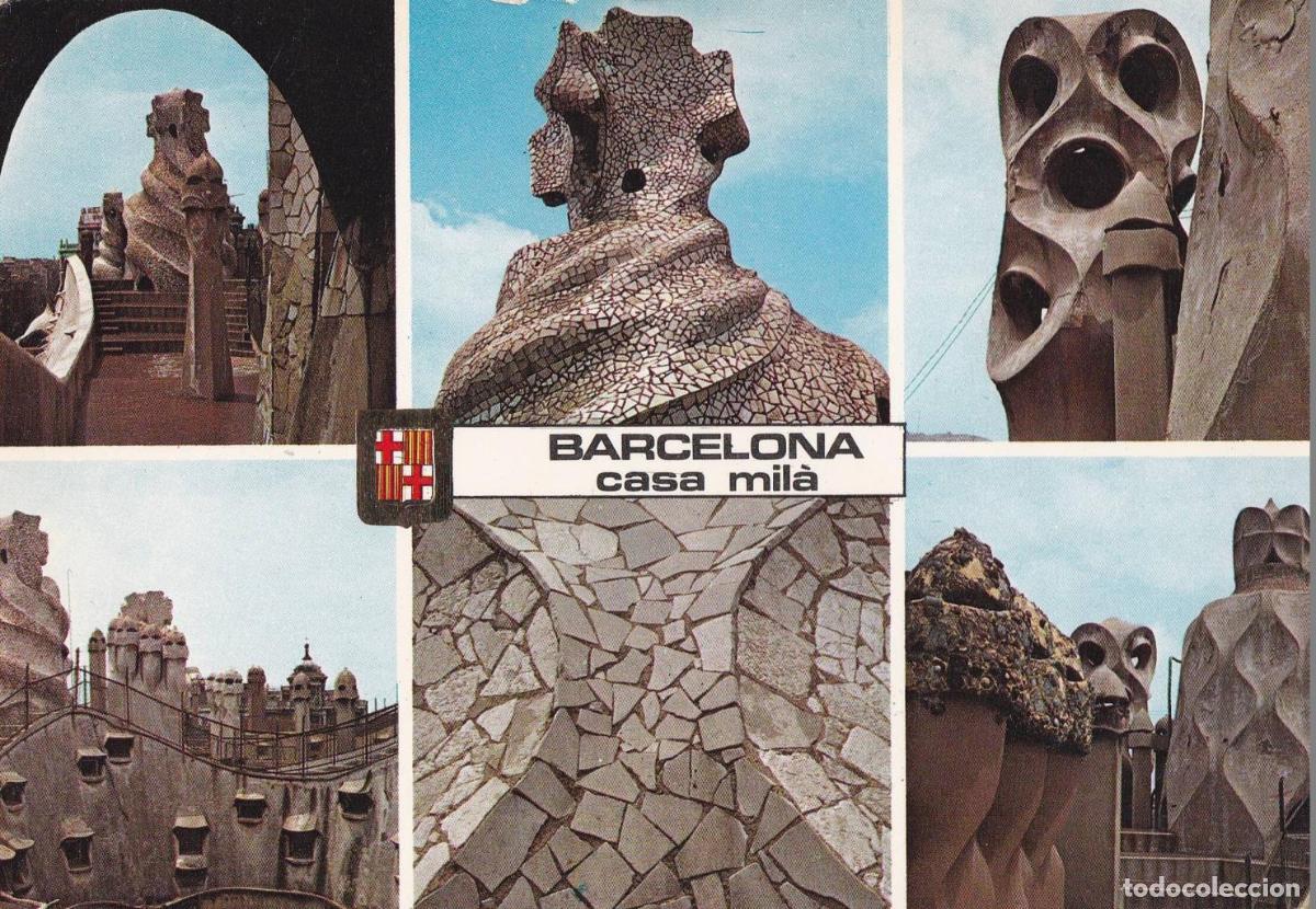 Cartoline: POSTAL B12242: BARCELONA: Casa Mila - NULL