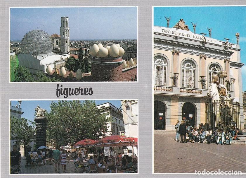 Postales: POSTAL B6646: FIGUERES: TEATRO MUSEO DALI - Varios