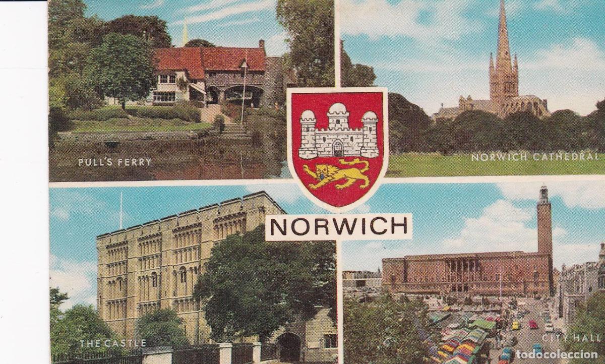 Postais: POSTAL B6754: NORWICH: DIVERSOS ASPECTOS - Varios