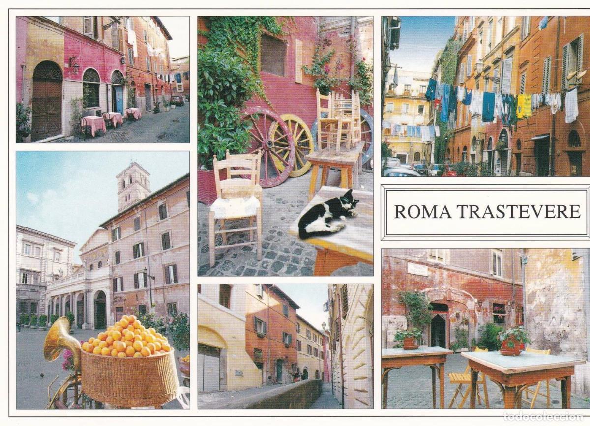 Postkarten: POSTAL B13127: ROMA: TRASTEVERE - NULL
