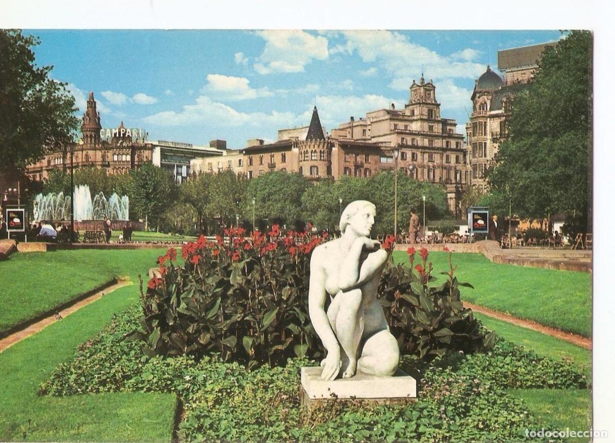 Cartoline: Postal 037730 : Plaza Catalu&ntilde;a Barcelona - Varios