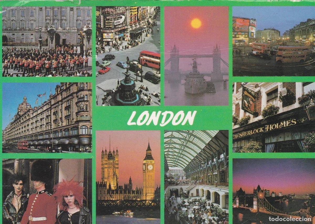 Cartoline: POSTAL B13002: LONDRES: DIVERSOS ASPECTOS - NULL