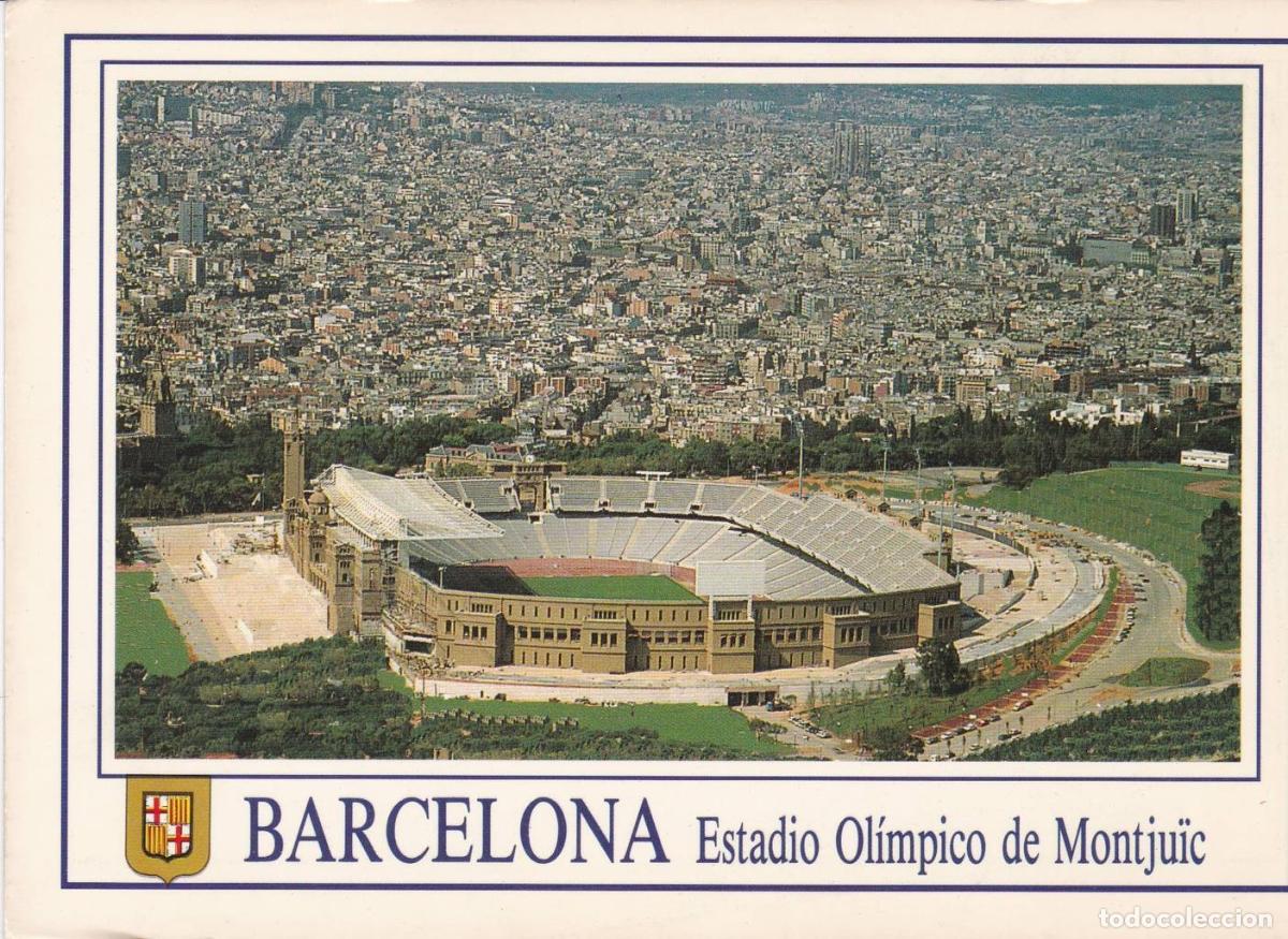 Postales: POSTAL B13059: BARCELONA: ESTADIO OLIMPICO - Foto 1